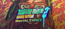 Hotline Miami 2- Wrong Number - Digital Comics (cover)